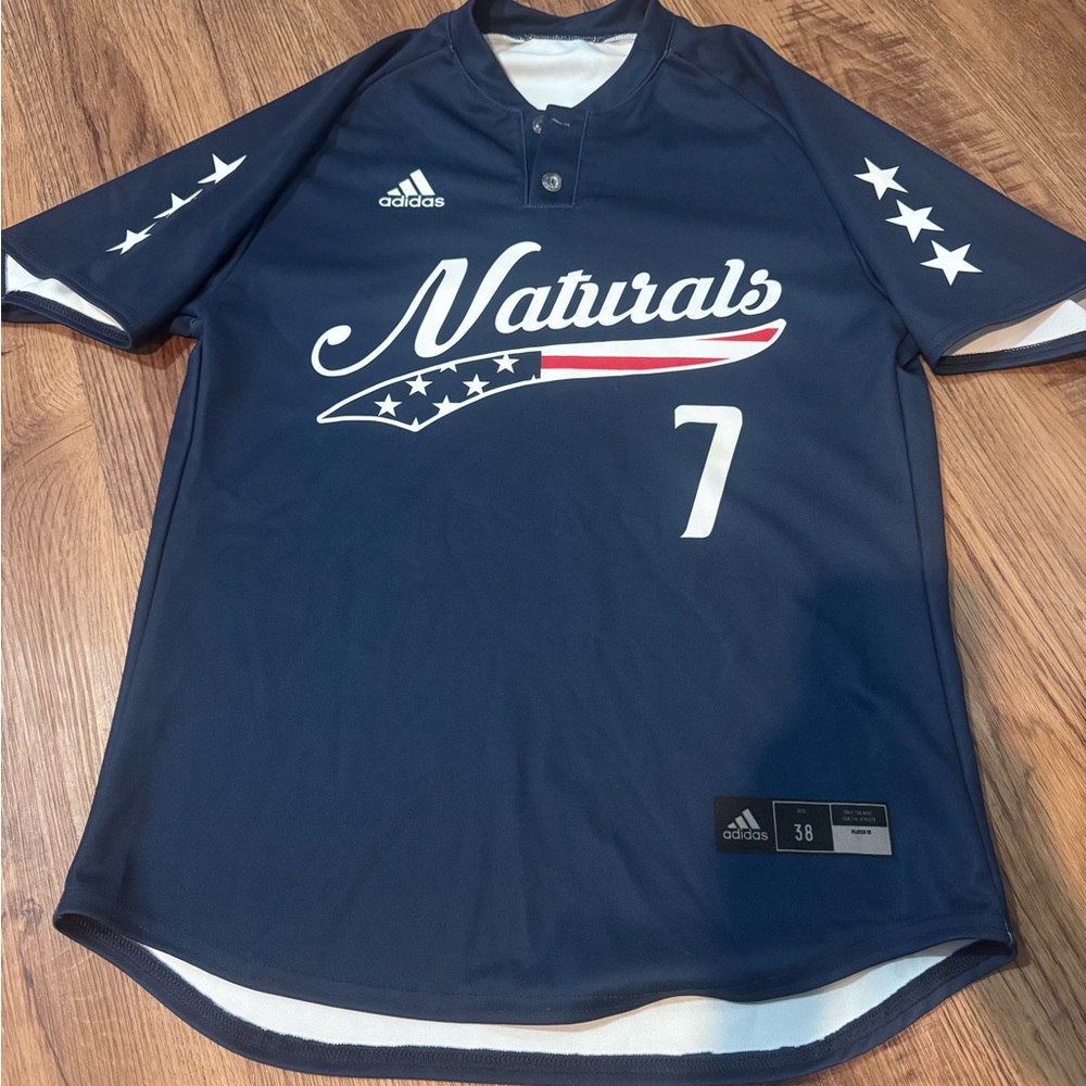 Adidas Men's Navy Blue Naturals Shirt